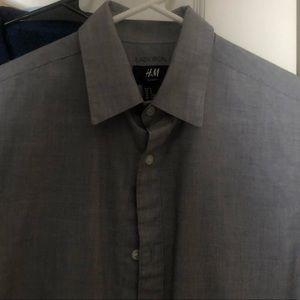 Brand New Mens Long Sleeved Oxford Button Up Shirt